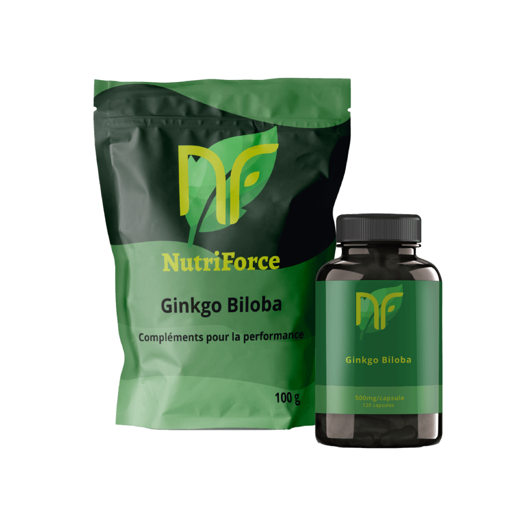 Ginkgo Biloba poudre capsules ou gélules pas cher et pas chères