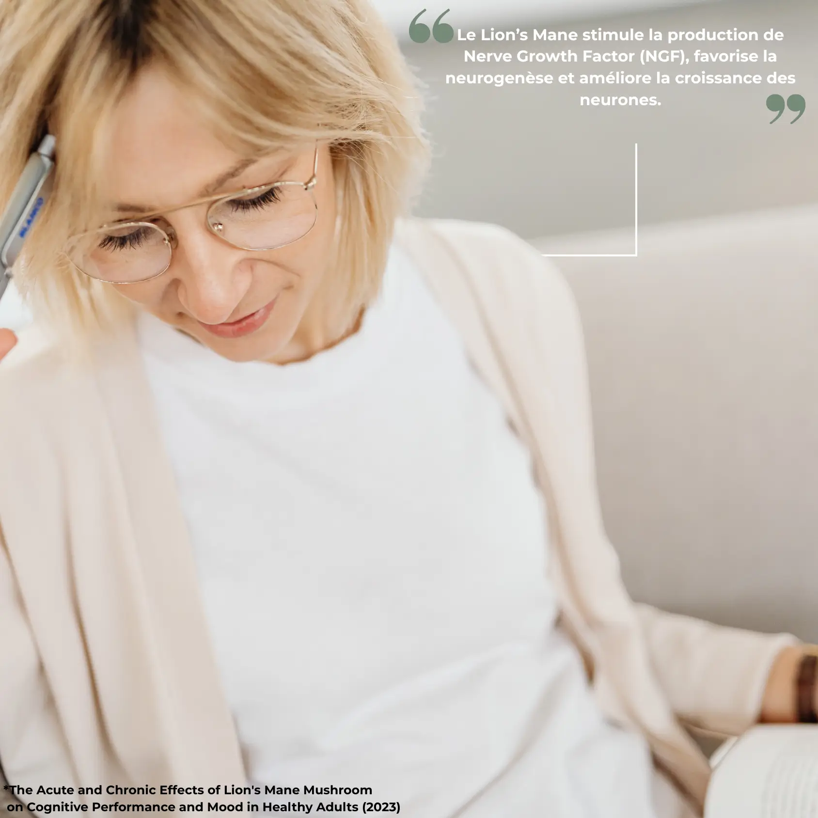 études cliniques de nutriforce sur le lion's mane nutriforce france pour le cerveau et la concentration