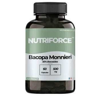 Bacopa monnieri pharmacie, complément alimentaire, gélules avec de nombreux bienfaits