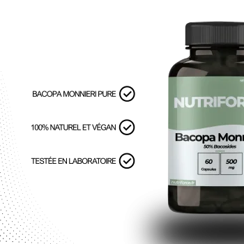 Bienfaits du bacopa monnieri complément alimentaire pharmaceutique qui a de nombreuses vertus