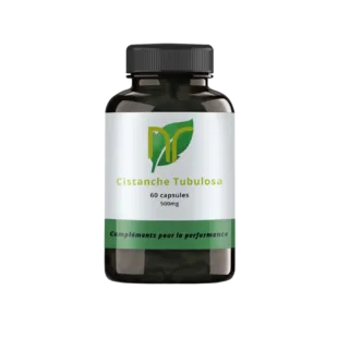 photo d'une boite de gélules de cistanche tubulosa pour la musculation et ses nombreux bienfaits. Directement en France et pas sur amazon