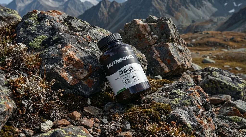 résine de shilajit bio en capsule