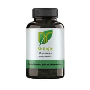 photo produit de capsules et gélules de shilajit bio nutriforce