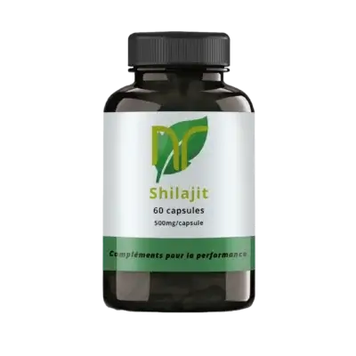 photo produit de capsules et gélules de shilajit bio nutriforce