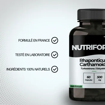 Bienfaits de l'cedystérone de rhaponticum carthamoides pour la musculation sans dangers