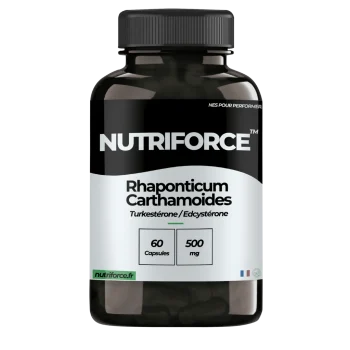 ecdystérone et turkestérone en capsule de rhaponticum carthamoides pour la musculation sans dangers