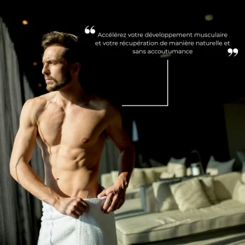 homme qui prend de l'épicatéchine pour la musculation