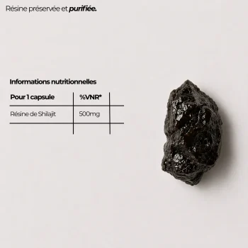 résine naturelle de shilajit