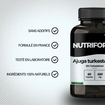 avis clients sur la turkesterone sans dangers de nutriforce