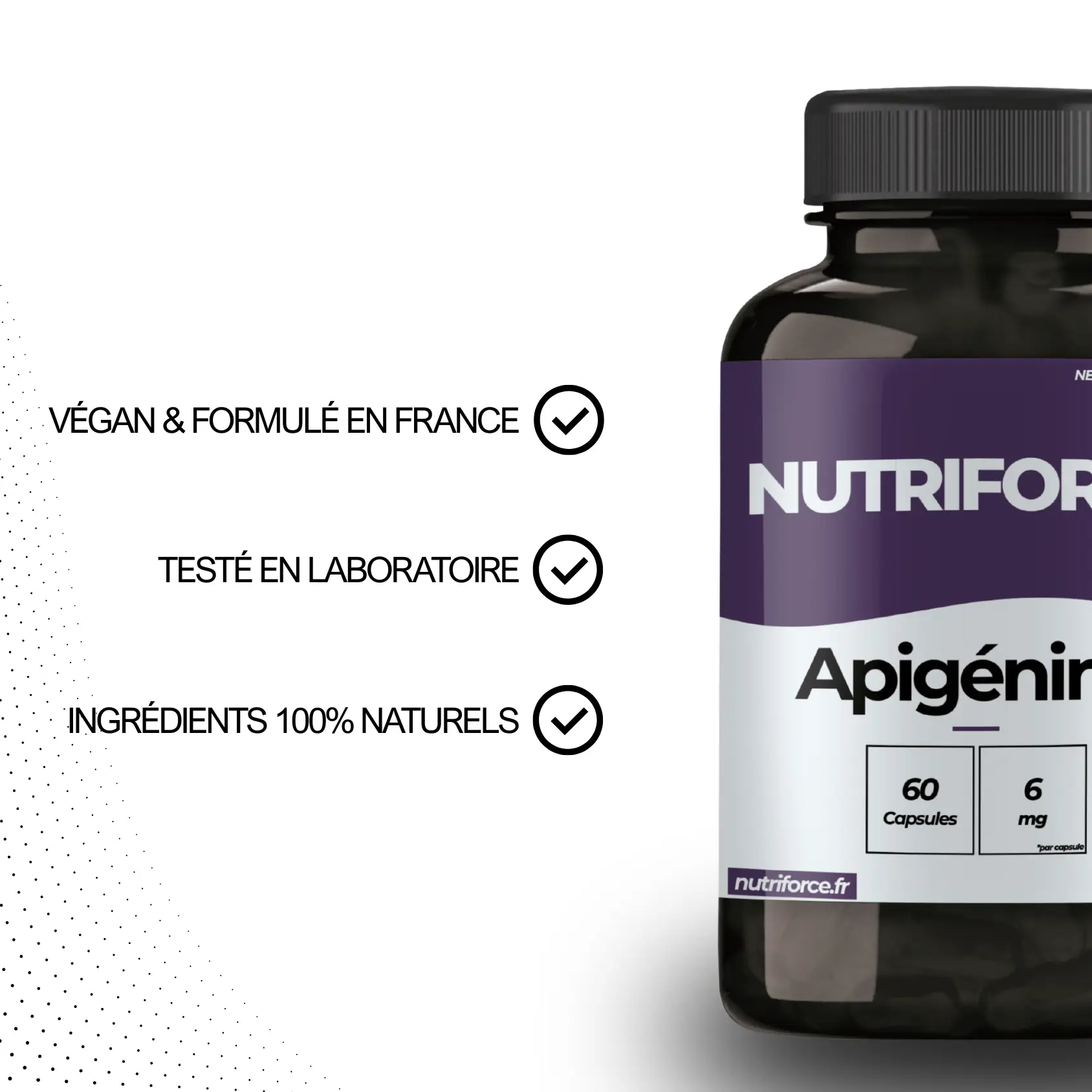 apigénine pour le sommeil en gélules