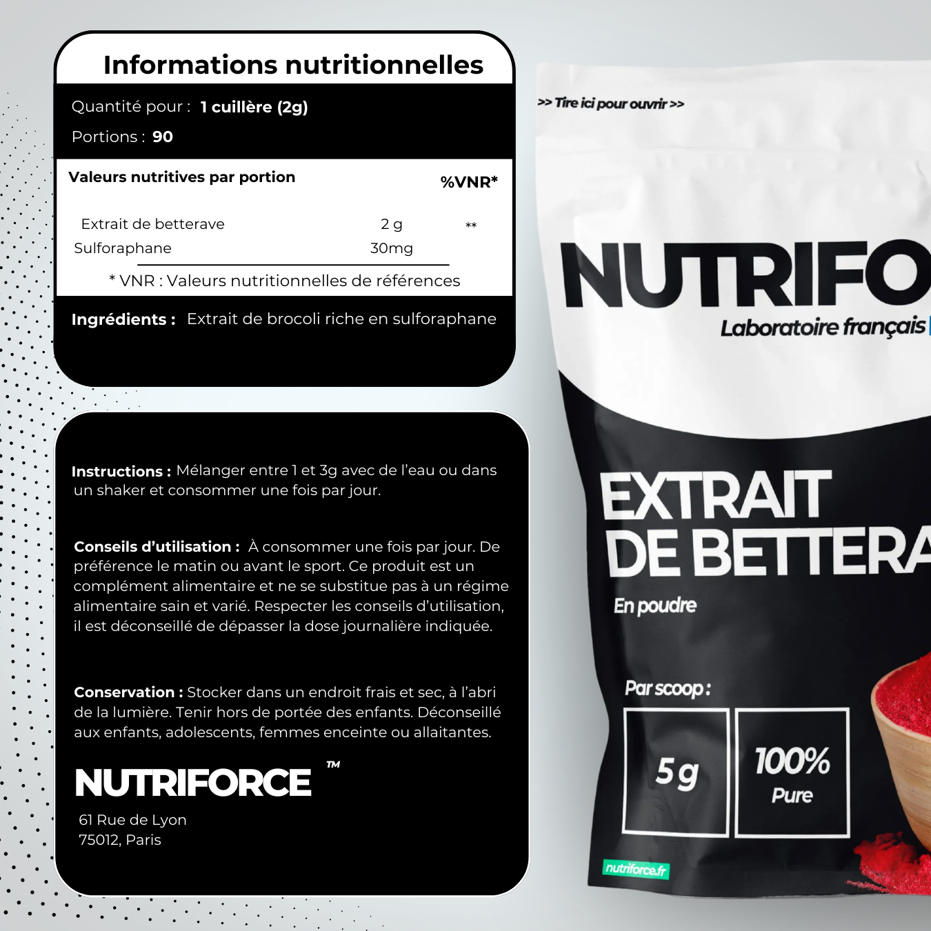 Extrait de Betterave en poudre – Image 5