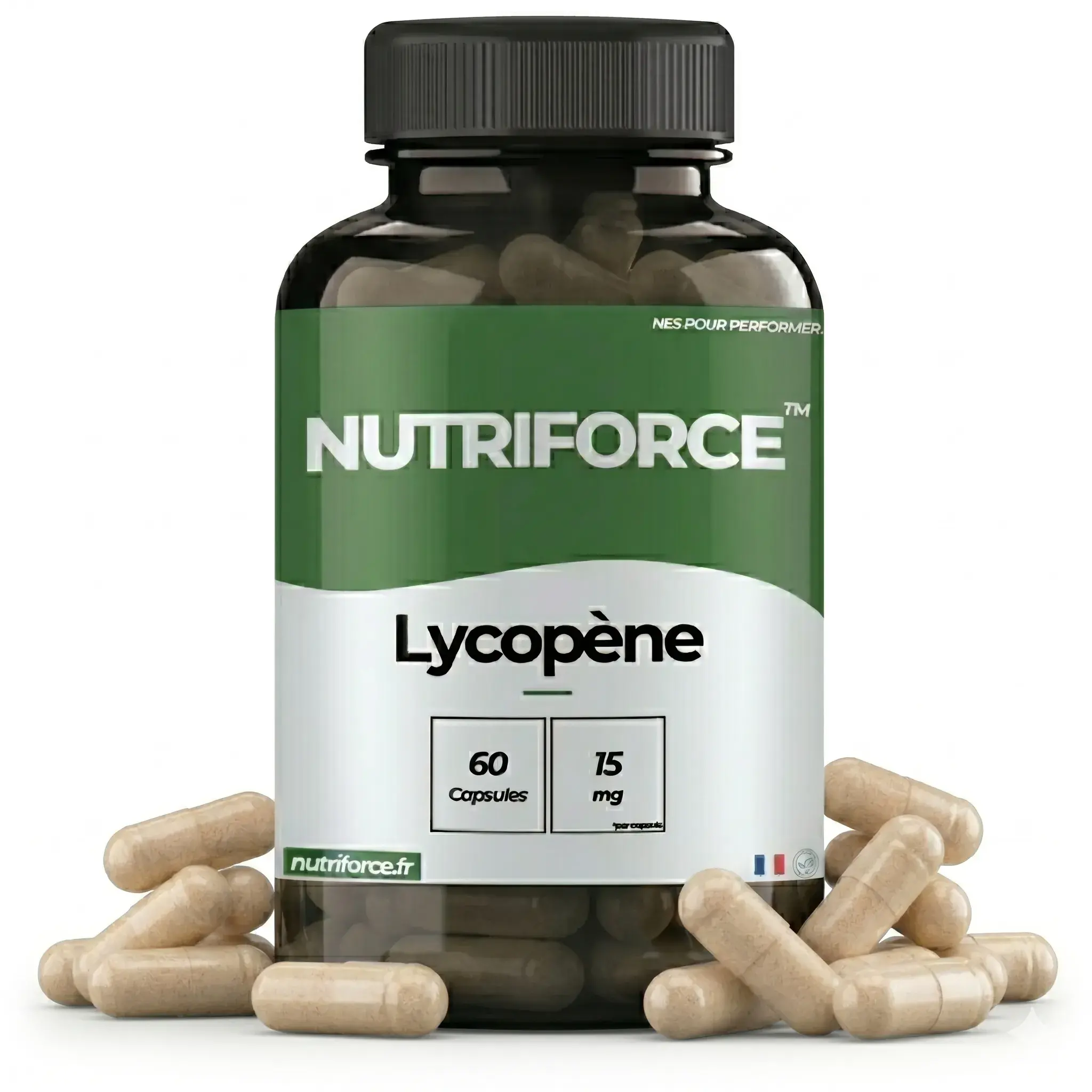 lycopène en capsule gélules, pratique pour la consommation et le dosage sans additif