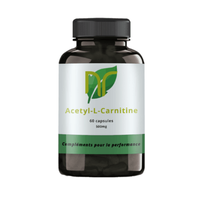 photo d'une boite de capsules d'acetyl L carnitine pour la musculation et ses effets puissants nootropique sans danger et avec avis positifs forum difference acetyl l carnitine et carnitine