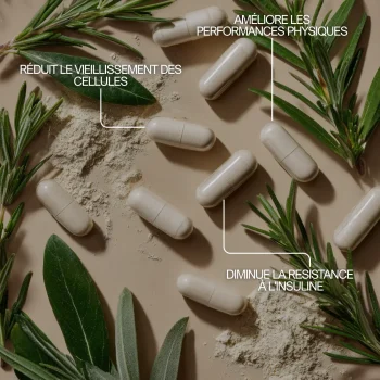 Nicotinamide pour réduire le vieillisment des célules et protéger la peau