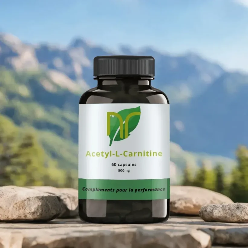 Complément alimentaire d'acetyl L carnitine naturel bio