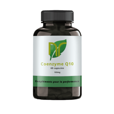 photo d'une boite de capsules de coenzyme q10 pour les cheveux et la peau ainsi que la musculation. prendre de la coenzyme q10 ou coq10 également appelé ubiquinol ou ubiquinone permet d'avoir des bienfaits de la coenz q10 avec ses avis très positifs sur la santé et l'inflammation