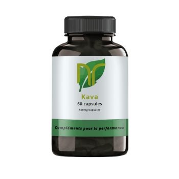 photo de capsules de complément alimentaire de Kava pour la santé et ses bienfaits sur le mental, le nootropique est capable d'augmenter la dopamine et les hormones neurotransmetteurs