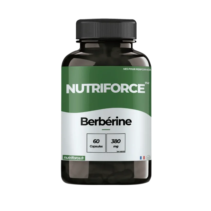 Berbérine 1200 Mg – Santé Cardiaque & Cholestérol – 30/60/120 Capsules – Neuf