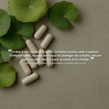 Étude clinique réalisée par Nutriforce sur la Centella Asiatica
