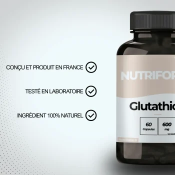 Bienfaits du glutathion, complément alimentaire pharmaceutique qui a de nombreuses vertus