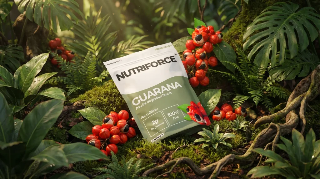Complément alimentaire de Guarana puissant pour l'énergie e tperdre du poids.