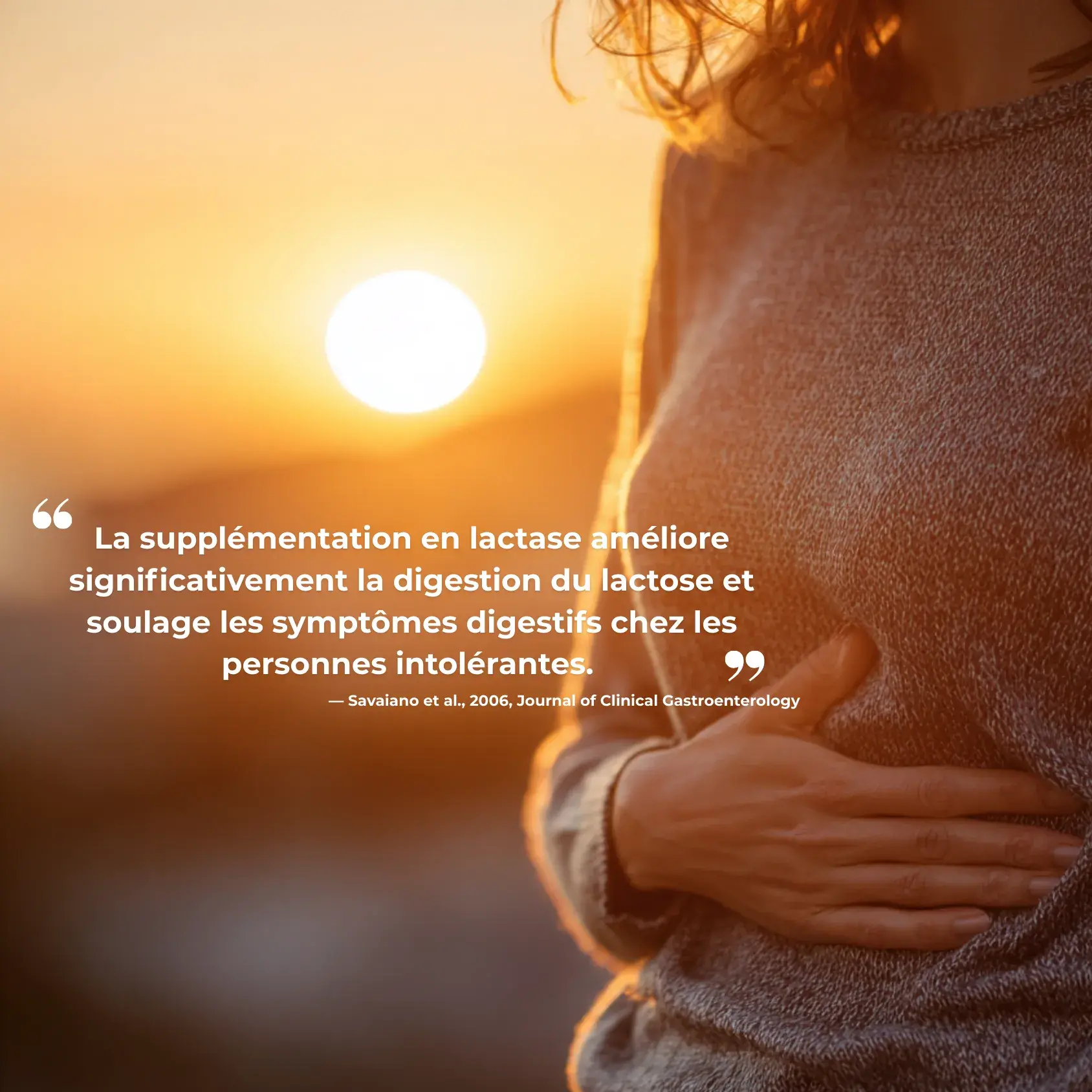 Étude clinique réalisée par Nutriforce sur le lactase