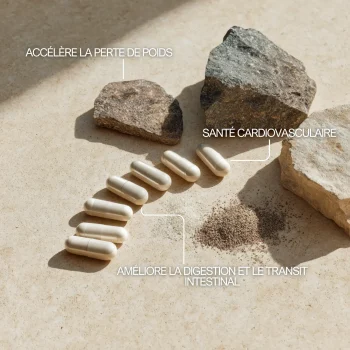 Magnésium en gélules pour améliorer la digestion, le transit intestinal et accélérer la perte de poids
