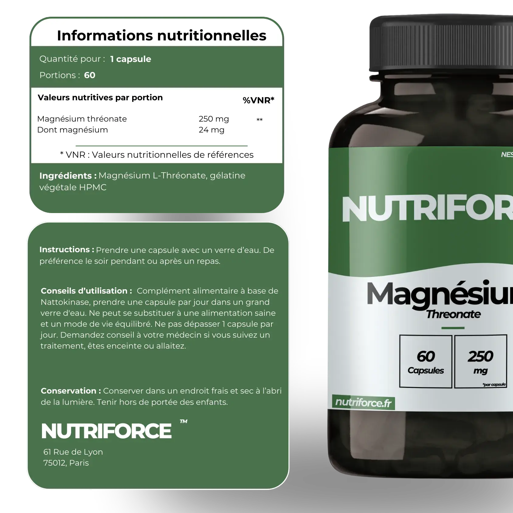 Magnésium dose, bienfaits, traçabilité