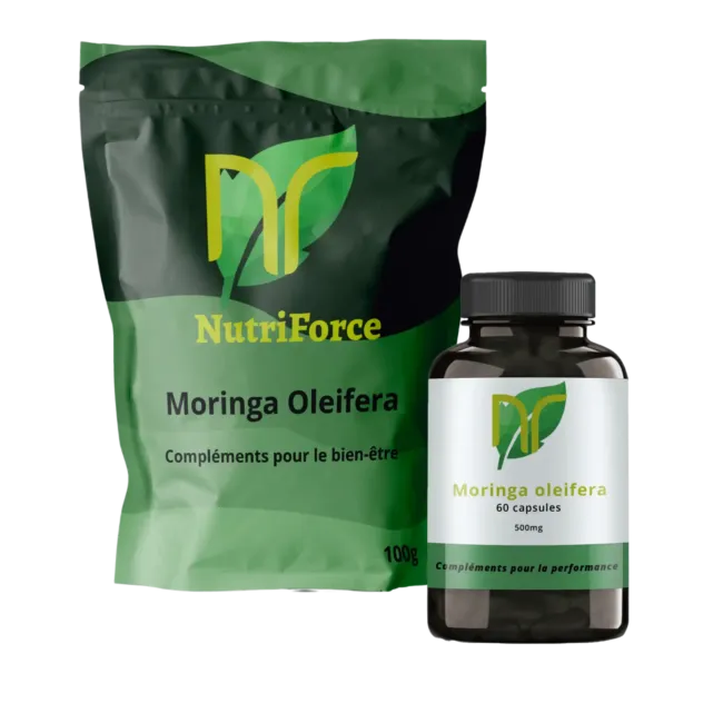 moringa oleifera en complément alimentaire, poudre ou gélules française