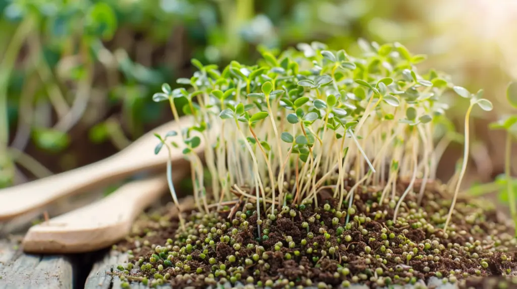 l'alfalfa avec beaucoup de bienfaits et peu d'effets secondaires