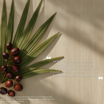 étude clinique sur le saw palmetto réalisée par nutriforce