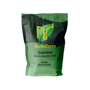 Complément alimentaire de guarana pour boisson nutriforce. la boisson au guarana aide pour la musculation, le tonus, la libido et l'énergie tout en luttant contre la fatigue