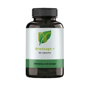 photo de capsules de compléments alimentaires naturels autobronzants pour le bronzage