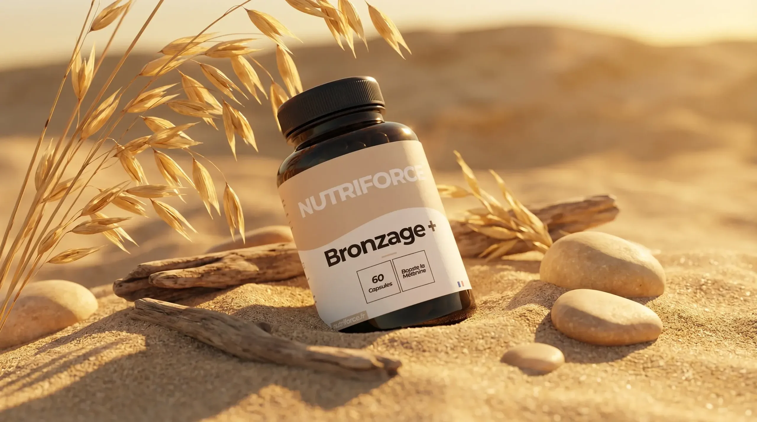 Complément alimentaire naturel pour bronzer durablement.