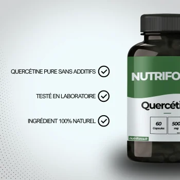 Bienfaits de la quercétine complément alimentaire pharmaceutique qui a de nombreuses vertus