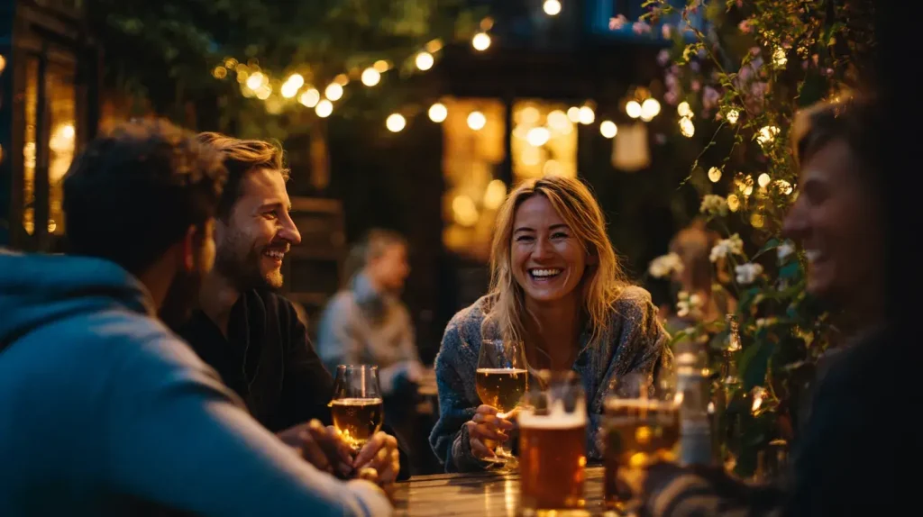 Bienfaits de l’inositol sur la santé mentale lors d’un moment convivial entre amis
