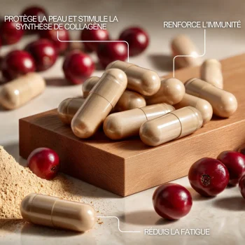 Camu camu aide a renforcer l'immunité et à réduire la fatigue et possède des bienfaits pour le bien être