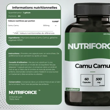 L-tyrosine dose, bienfaits, traçabilité