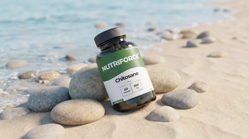 Chitosan, complément alimentaire, gélules avec de nombreux bienfaits