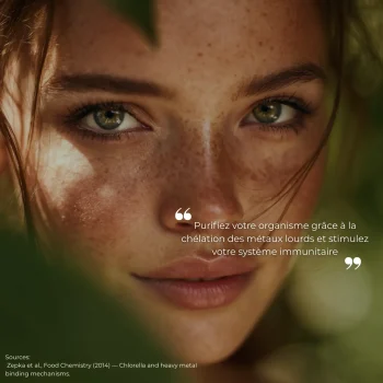 Étude clinique réalisée par Nutriforce sur la chlorella