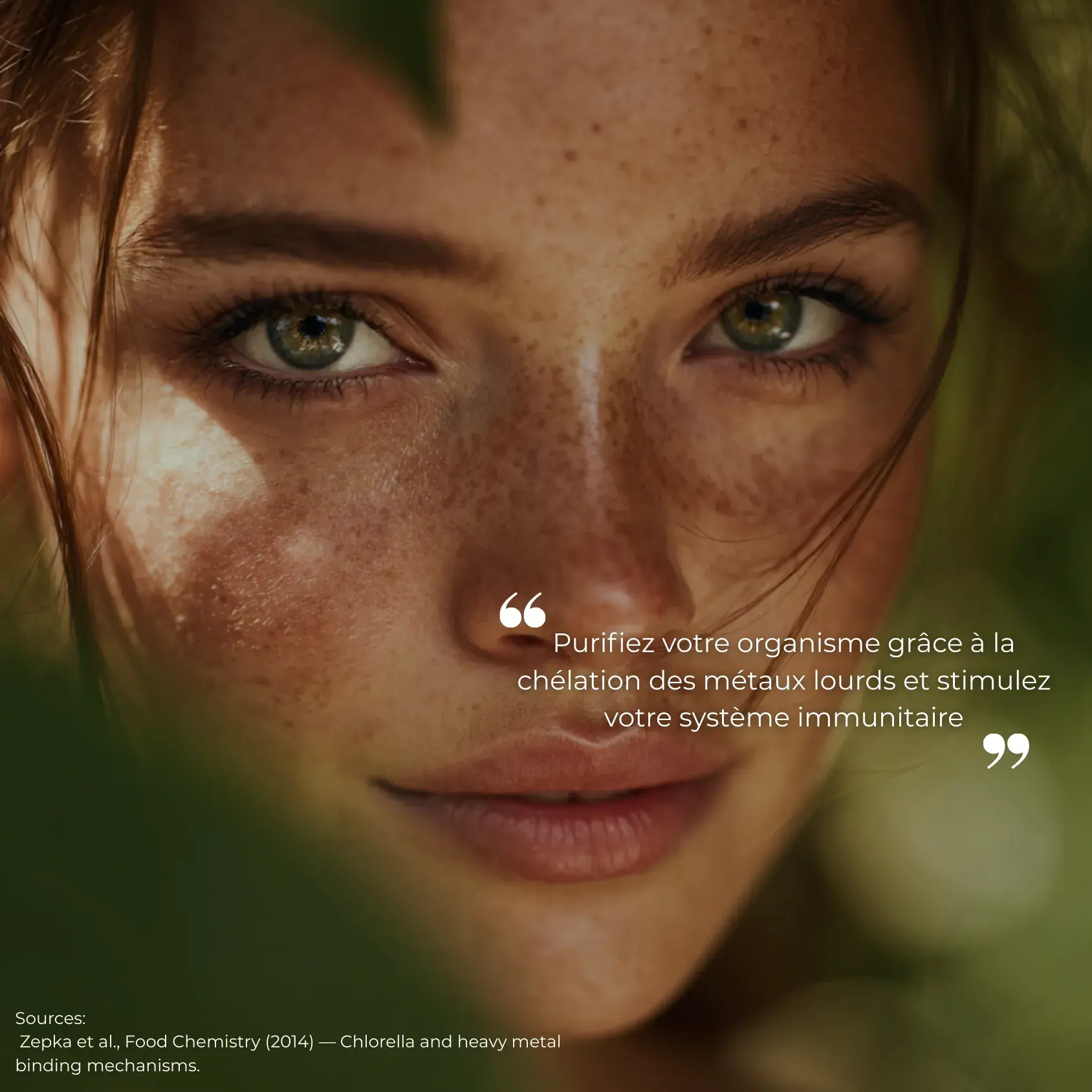 Étude clinique réalisée par Nutriforce sur la chlorella