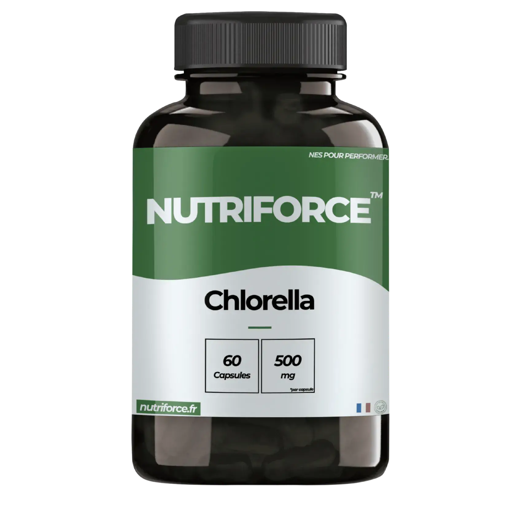 Chlorella pharmacie, complément alimentaire, gélules avec de nombreux bienfaits