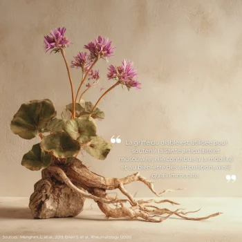 Étude clinique réalisée par Nutriforce sur la griffe du diable