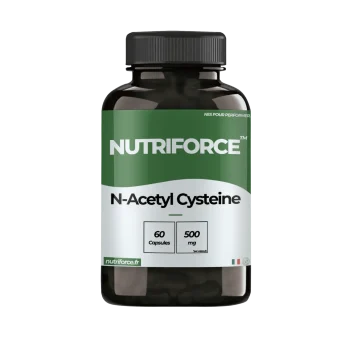 N-Acetyl cisteine, complément alimentaire, gélules avec de nombreux bienfaits