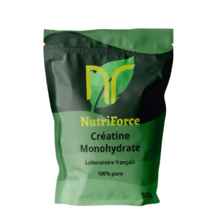 photo de 300g à 1kg de créatine monohydrate créapure concentrée bio pour la musculation et la force