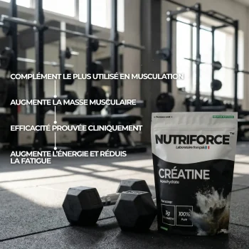 créatine monohydrate pour la musculation en pharmacie