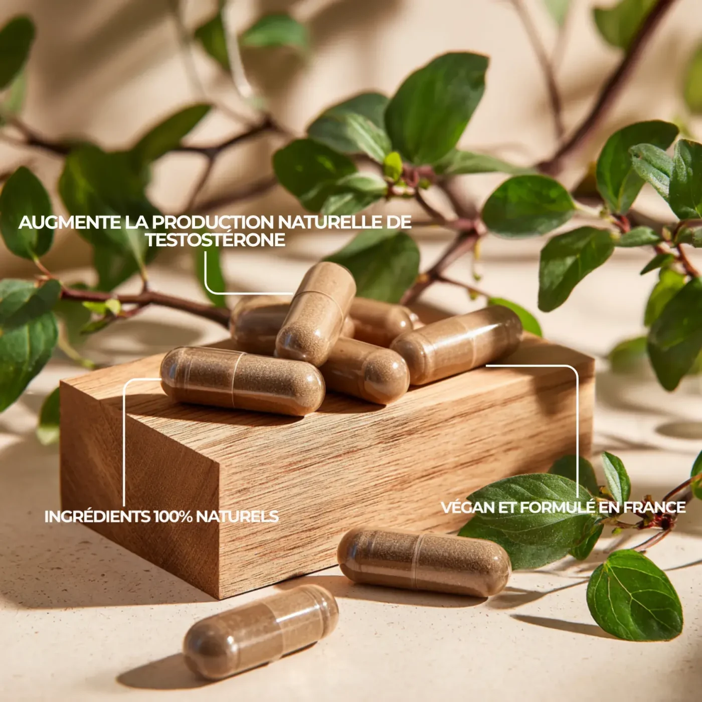 Complexe booster de testostérone - Nutriforce