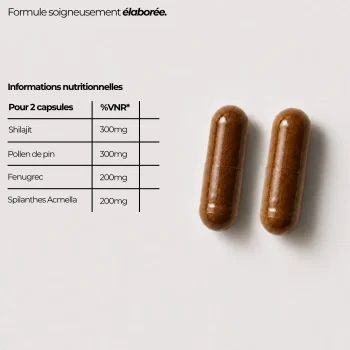 composition du booster de testostérone naturel de nutriforce complexe