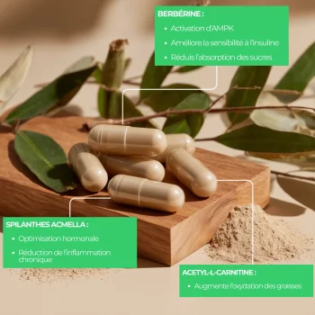 Les ingrédients les plus efficaces pour perdre du poids rapidement dans ce complément alimentaire