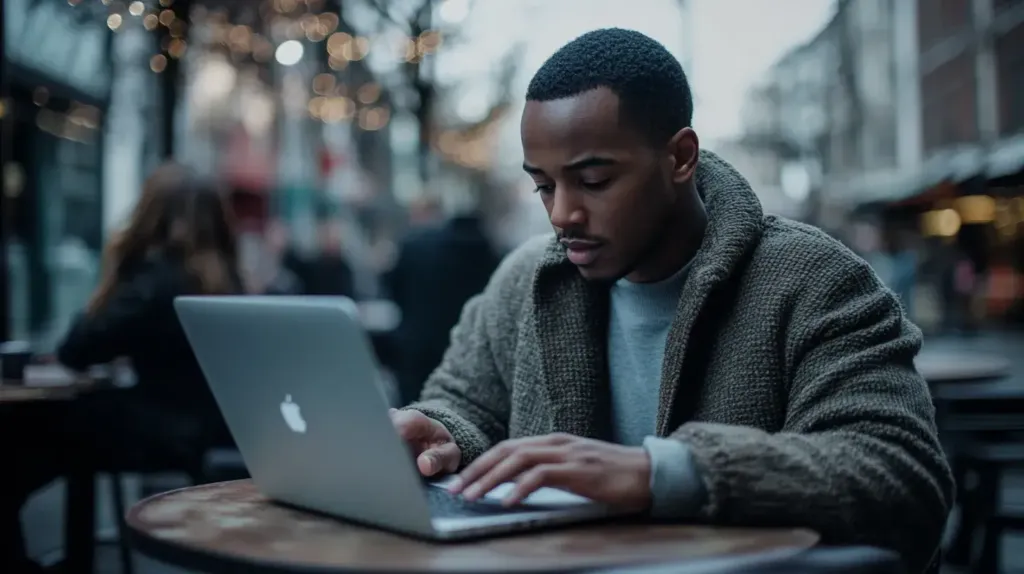 cette image montre un étudiant qui révise